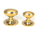 From The Anvil - Oval Cabinet Knob 33mm - Aged Brass - 46725 - Choice Handles