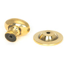 From The Anvil - Oval Cabinet Knob 40mm - Aged Brass - 46726 - Choice Handles