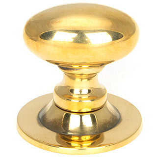 From The Anvil - Oval Cabinet Knob 40mm - Aged Brass - 46726 - Choice Handles