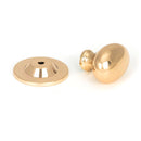 From The Anvil - Oval Cabinet Knob 40mm - Polished Bronze - 46728 - Choice Handles