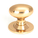 From The Anvil - Oval Cabinet Knob 40mm - Polished Bronze - 46728 - Choice Handles