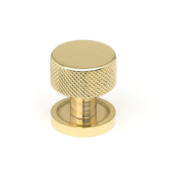 From The Anvil - Brompton Cabinet Knob - 25mm (Plain) - Polished Brass - 46816 - Choice Handles