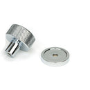 From The Anvil - Brompton Cabinet Knob - 25mm (Plain) - Polished Chrome - 46818 - Choice Handles