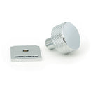 From The Anvil - Brompton Cabinet Knob - 25mm (Square) - Polished Chrome - 46821 - Choice Handles