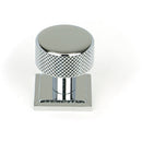 From The Anvil - Brompton Cabinet Knob - 25mm (Square) - Polished Chrome - 46821 - Choice Handles