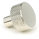 From The Anvil - Brompton Cabinet Knob - 25mm (No rose) - Polished Nickel - 46823 - Choice Handles