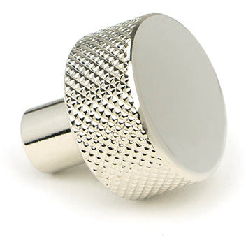 From The Anvil - Brompton Cabinet Knob - 25mm (No rose) - Polished Nickel - 46823 - Choice Handles