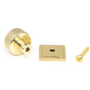 From The Anvil - Brompton Cabinet Knob - 25mm (Square) - Polished Brass - 46824 - Choice Handles