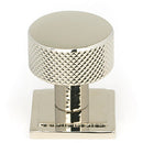 From The Anvil - Brompton Cabinet Knob - 25mm (Square) - Polished Nickel - 46825 - Choice Handles
