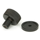 From The Anvil - Brompton Cabinet Knob - 25mm (Plain) - Aged Bronze - 46826 - Choice Handles