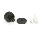 From The Anvil - Brompton Cabinet Knob - 25mm (Plain) - Aged Bronze - 46826 - Choice Handles