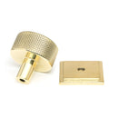 From The Anvil - Brompton Cabinet Knob - 32mm (Square) - Polished Brass - 46836 - Choice Handles