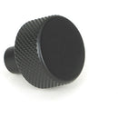 From The Anvil - Brompton Cabinet Knob - 25mm (No rose) - Matt Black - 46839 - Choice Handles