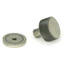 From The Anvil - Brompton Cabinet Knob - 25mm (Plain) - Pewter Patina - 46842 - Choice Handles