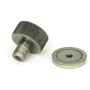 From The Anvil - Brompton Cabinet Knob - 25mm (Plain) - Pewter Patina - 46842 - Choice Handles