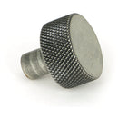 From The Anvil - Brompton Cabinet Knob - 25mm (No rose) - Pewter Patina - 46843 - Choice Handles