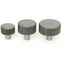 From The Anvil - Brompton Cabinet Knob - 25mm (No rose) - Pewter Patina - 46843 - Choice Handles