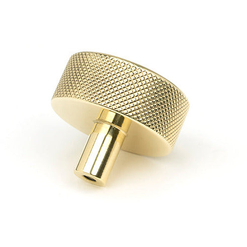 From The Anvil - Brompton Cabinet Knob - 38mm (No rose) - Polished Brass - 46844 - Choice Handles
