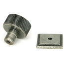 From The Anvil - Brompton Cabinet Knob - 25mm (Square) - Pewter Patina - 46845 - Choice Handles