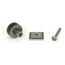 From The Anvil - Brompton Cabinet Knob - 25mm (Square) - Pewter Patina - 46845 - Choice Handles