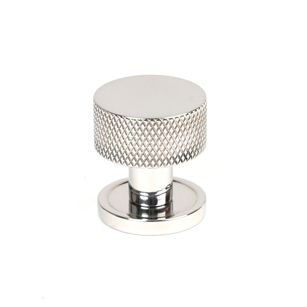 From The Anvil - Brompton Cabinet Knob - 25mm (Plain) - Polished Stainless Steel - 46846 - Choice Handles