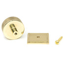 From The Anvil - Brompton Cabinet Knob - 38mm (Square) - Polished Brass - 46848 - Choice Handles