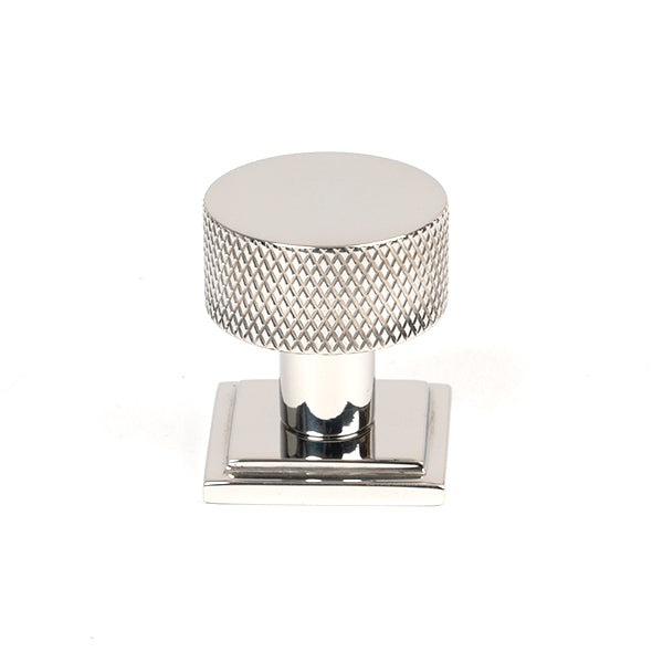 From The Anvil - Brompton Cabinet Knob - 25mm (Square) - Polished Stainless Steel - 46849 - Choice Handles