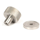 From The Anvil - Brompton Cabinet Knob - 25mm (Plain) - Satin Stainless Steel - 46850 - Choice Handles