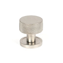 From The Anvil - Brompton Cabinet Knob - 25mm (Plain) - Satin Stainless Steel - 46850 - Choice Handles