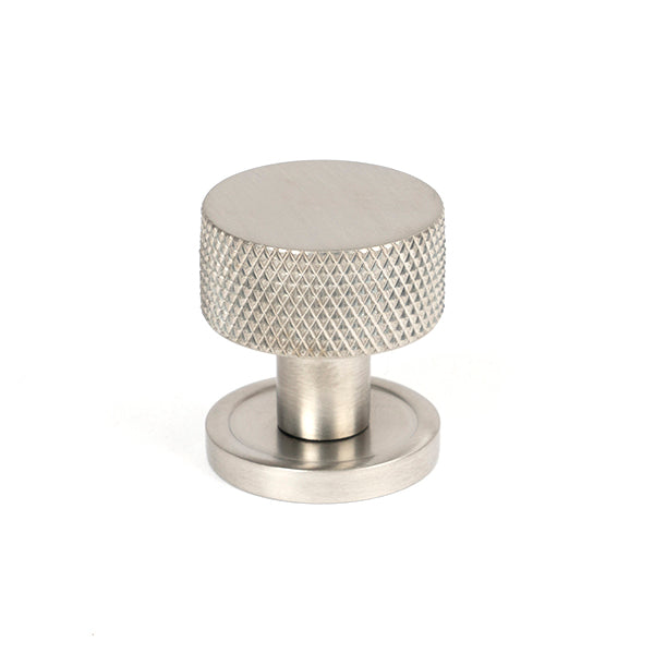 From The Anvil - Brompton Cabinet Knob - 25mm (Plain) - Satin Stainless Steel - 46850 - Choice Handles