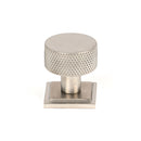 From The Anvil - Brompton Cabinet Knob - 25mm (Square) - Satin Stainless Steel - 46853 - Choice Handles