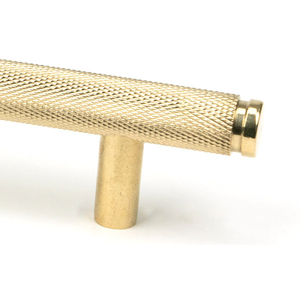 From The Anvil - Full Brompton Pull Handle - Medium - Polished Brass - 46856 - Choice Handles