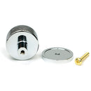 From The Anvil - Brompton Cabinet Knob - 32mm (Plain) - Polished Chrome - 46858 - Choice Handles
