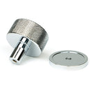 From The Anvil - Brompton Cabinet Knob - 32mm (Plain) - Polished Chrome - 46858 - Choice Handles