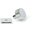 From The Anvil - Brompton Cabinet Knob - 32mm (Square) - Polished Chrome - 46861 - Choice Handles