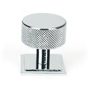 From The Anvil - Brompton Cabinet Knob - 32mm (Square) - Polished Chrome - 46861 - Choice Handles