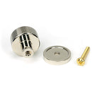 From The Anvil - Brompton Cabinet Knob - 32mm (Plain) - Polished Nickel - 46862 - Choice Handles
