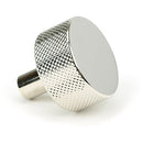 From The Anvil - Brompton Cabinet Knob - 32mm (No rose) - Polished Nickel - 46863 - Choice Handles
