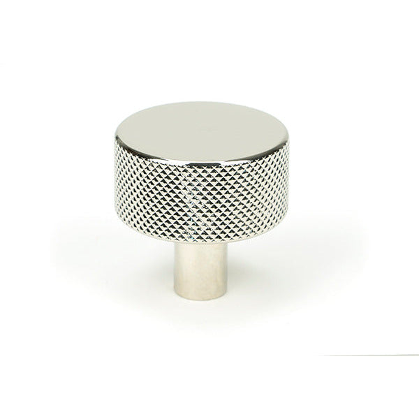 From The Anvil - Brompton Cabinet Knob - 32mm (No rose) - Polished Nickel - 46863 - Choice Handles