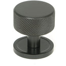 From The Anvil - Brompton Cabinet Knob - 32mm (Plain) - Aged Bronze - 46866 - Choice Handles