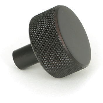 From The Anvil - Brompton Cabinet Knob - 32mm (No rose) - Aged Bronze - 46867 - Choice Handles