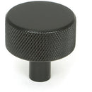 From The Anvil - Brompton Cabinet Knob - 32mm (No rose) - Aged Bronze - 46867 - Choice Handles