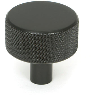 From The Anvil - Brompton Cabinet Knob - 32mm (No rose) - Aged Bronze - 46867 - Choice Handles