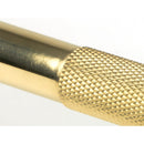 From The Anvil - Half Brompton Pull Handle - Medium - Polished Brass - 46868 - Choice Handles