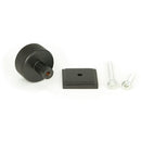 From The Anvil - Brompton Cabinet Knob - 32mm (Square) - Aged Bronze - 46869 - Choice Handles