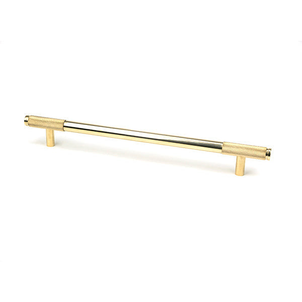 From The Anvil - Half Brompton Pull Handle - Large - Polished Brass - 46872 - Choice Handles