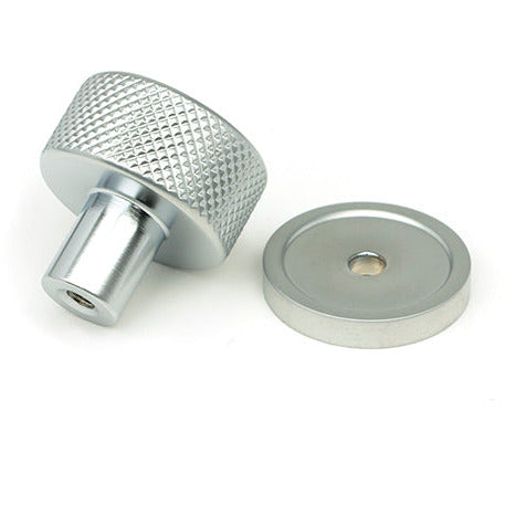 From The Anvil - Brompton Cabinet Knob - 25mm (Plain) - Satin Chrome - 46876 - Choice Handles