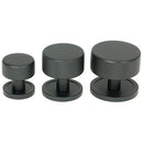 From The Anvil - Brompton Cabinet Knob - 32mm (Plain) - Matt Black - 46878 - Choice Handles