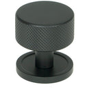 From The Anvil - Brompton Cabinet Knob - 32mm (Plain) - Matt Black - 46878 - Choice Handles