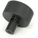 From The Anvil - Brompton Cabinet Knob - 32mm (No rose) - Matt Black - 46879 - Choice Handles